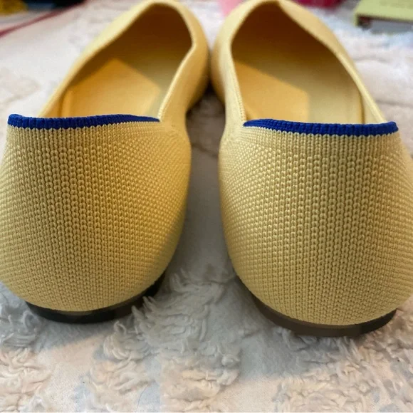 Rothy's Yellow Women's Flats, Size 9 - Picture 4 of 5